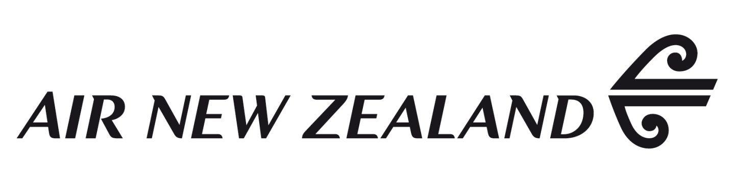 Logo of Air New Zealand.