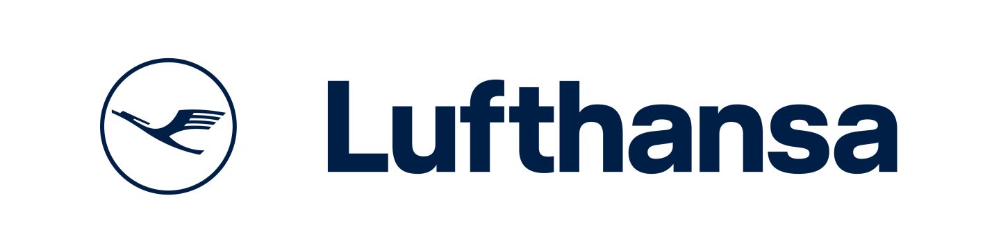 Logo of Lufthansa Airlines.