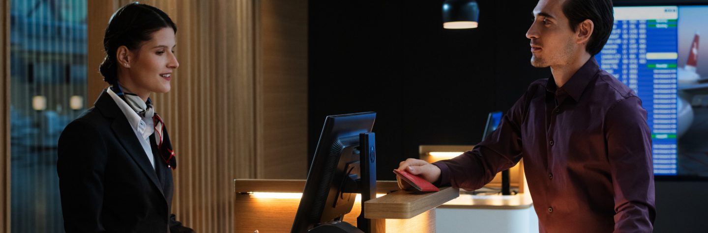 Check-in SWISS First Lounge