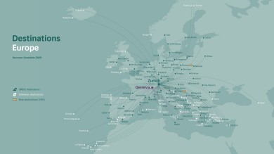 Der aktuelle Sommerflugplan 2026