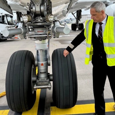 Pilot Tom Fasel explains the pre-flight exterior inspection and offers insights into the checks carried out before every departure.