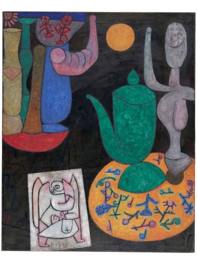 Paul Klee. Ohne Titel (Letztes Stilleben), 1940. Untitled (Last Still Life) oil on canvas 100 x 80,5%. Zentrum Paul Klee, Bern, Schenkung Livia Klee.