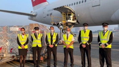 Swiss WorldCargo ist stolz darauf, den laufenden Kampf gegen die COVID-19-Pandemie unterstützen zu können.