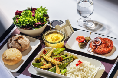 Food from pre-order services.
